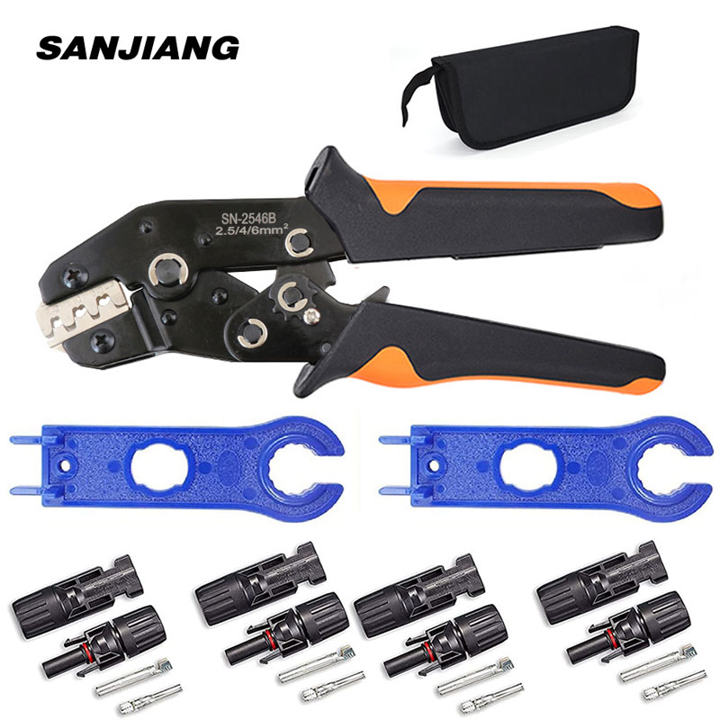 Mc4 Crimping Tool - SN-2546B الشمسية موصل كهروضوئي أدوات تجعيد