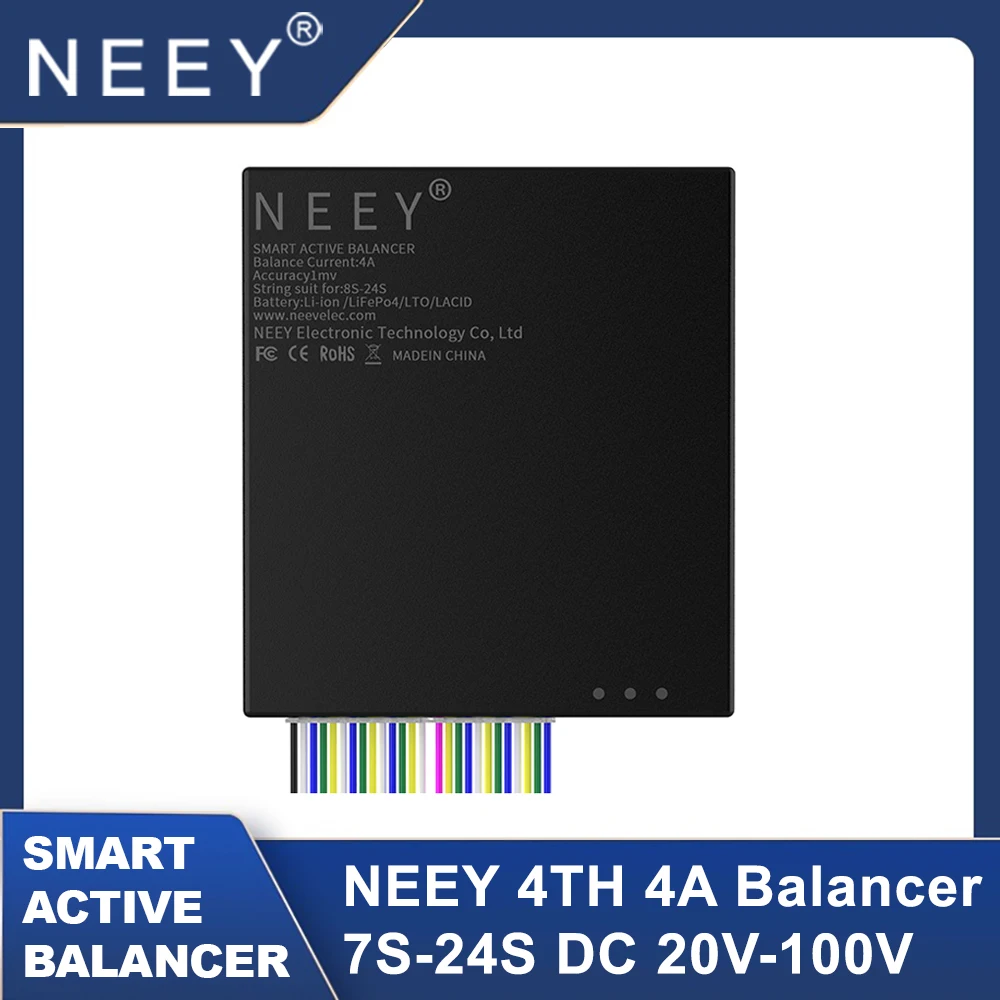 Battery Equalizer Balancer - NEEY 24S 4A موازن نشط ذكي