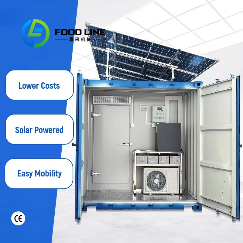 Renewable Energy Industry - غرفة تبريد صناعية تعمل بالطاقة الشمسية