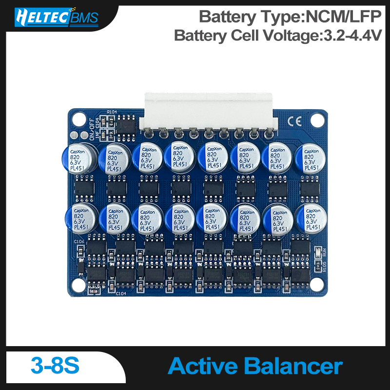 Battery Equalizer Balancer - موازن مجموعة كاملة 3A نشط لبطاريات