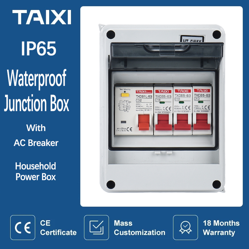 Cable Gland Waterproof - في الهواء الطلق المنزلية التبديل MCB