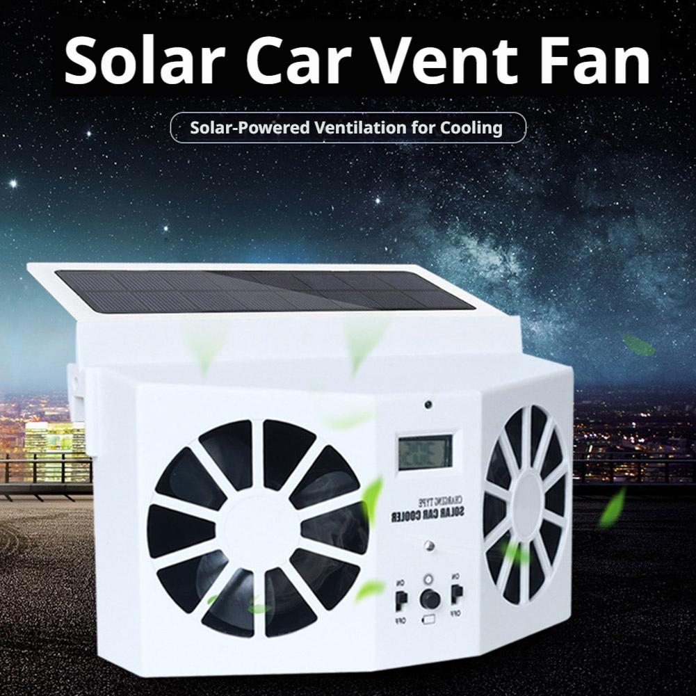 Renewable Energy Fan - مروحة عادم السيارة القابلة للشحن بالطاقة