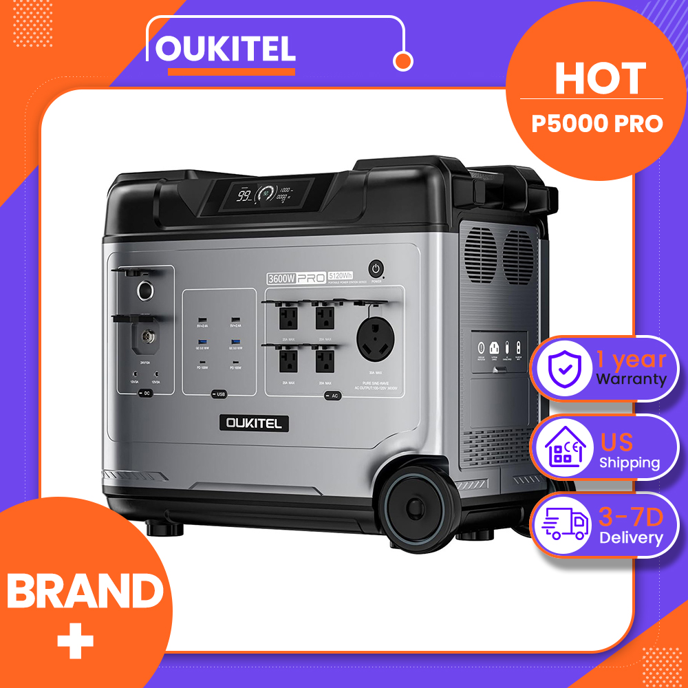 Mppt Charge Controller - محطة طاقة محمولة OUKITEL P5000 Pro،