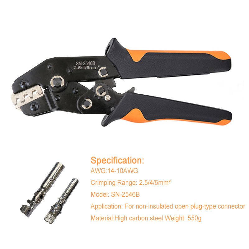 SN-2546B الشمسية موصل كهروضوئي - مراجعة Mc4 Crimping Tool وسعره