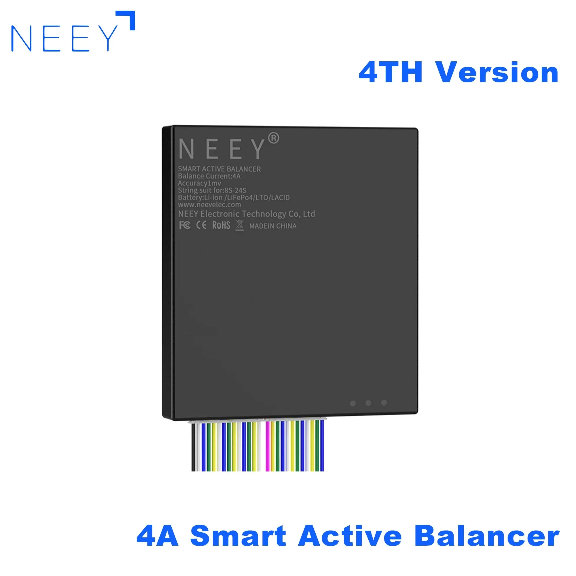NEEY 24S 4A موازن نشط ذكي eBMS - مراجعة Battery Equalizer Balancer وسعره