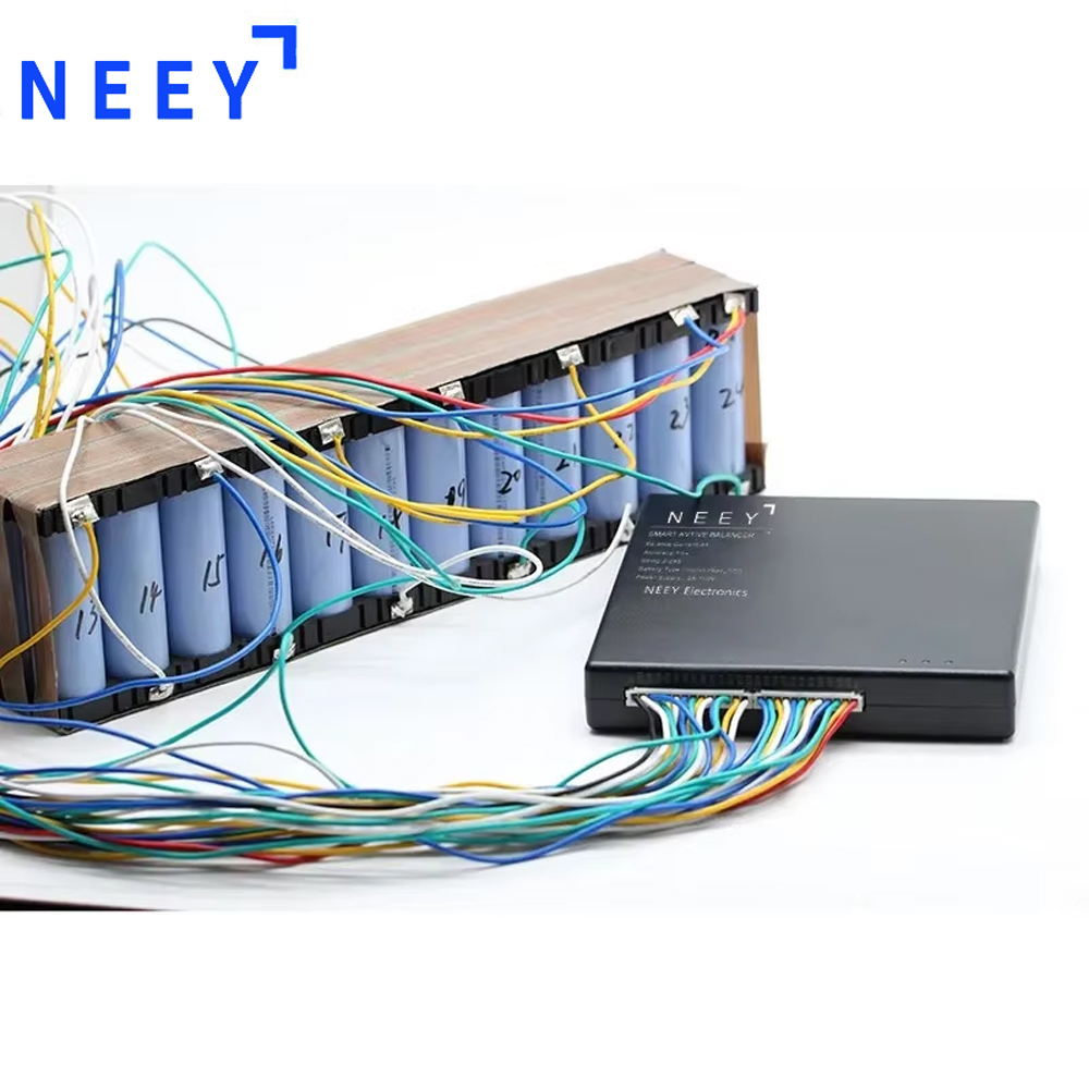 موازن نشط ذكي NEEY 4A لبطاريات - مراجعة Battery Equalizer Balancer وسعره