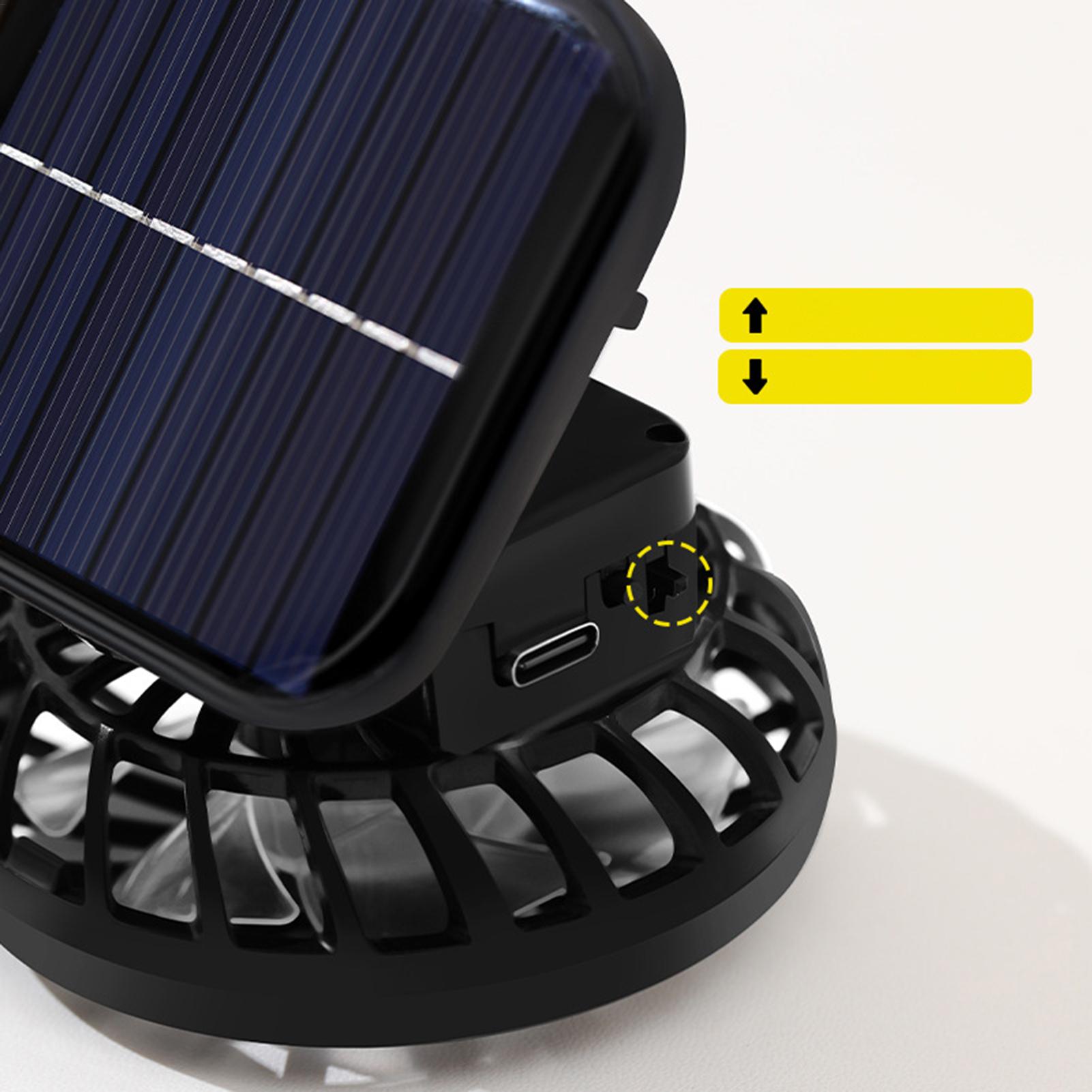 مروحة شمسية قابلة للتركيب على  - مراجعة Renewable Energy Fan وسعره
