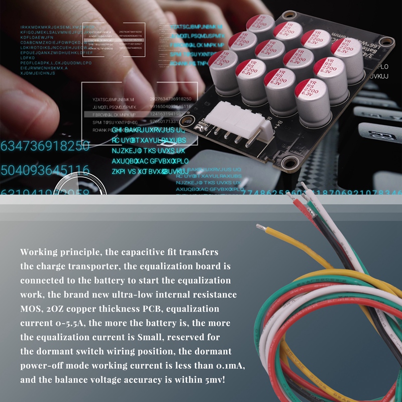 A29F-4S 5A مجموعة كاملة موازن  - مراجعة Battery Equalizer Balancer وسعره