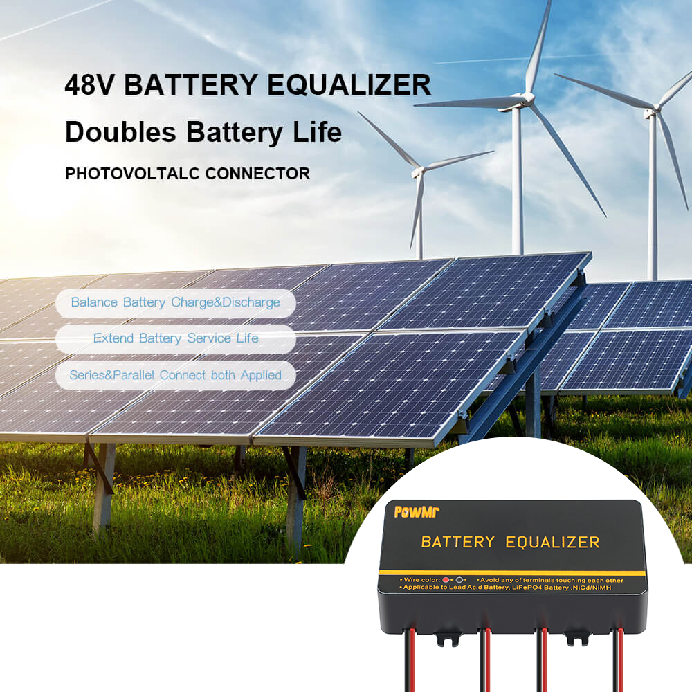 موازن بطاريات PowMr USA 24V 48 - مراجعة Battery Equalizer Balancer وسعره