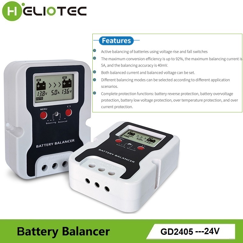 موازن بطارية 24 فولت مع شاشة ع - مراجعة Battery Equalizer Balancer وسعره