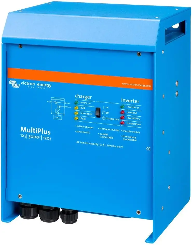 محول طاقة متعدد الوظائف Victro - مراجعة Victron Inverter Multiplus وسعره