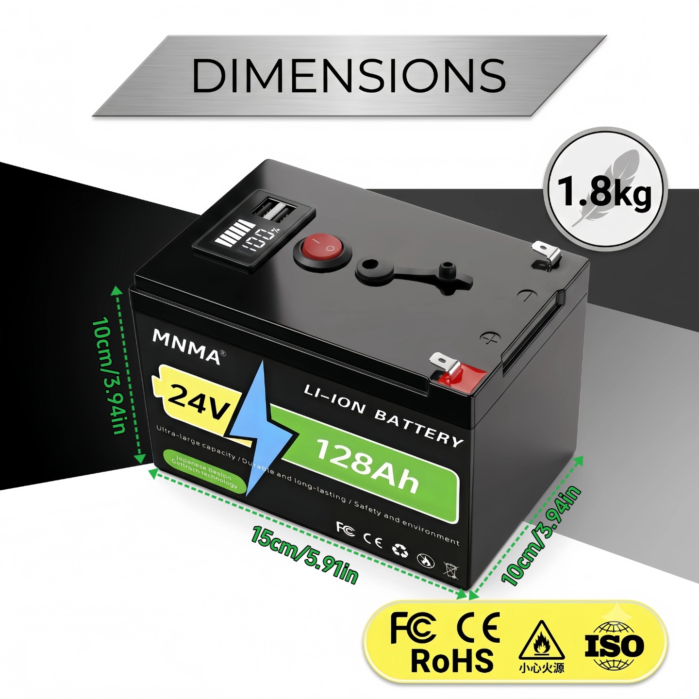 بطارية LIFEPO4 24 فولت 21700 2 - مراجعة Renewable Energy Fan وسعره