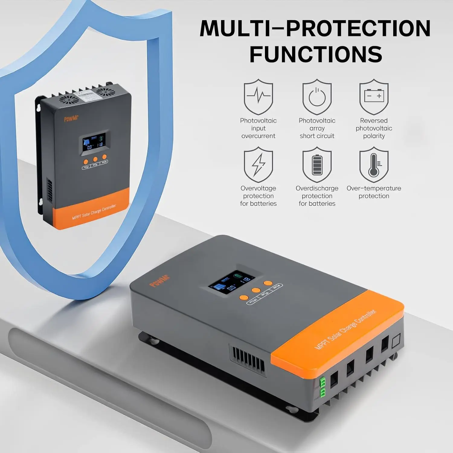 وحدة تحكم شحن البطارية PowMr ا - مراجعة Mppt Charge Controller وسعره