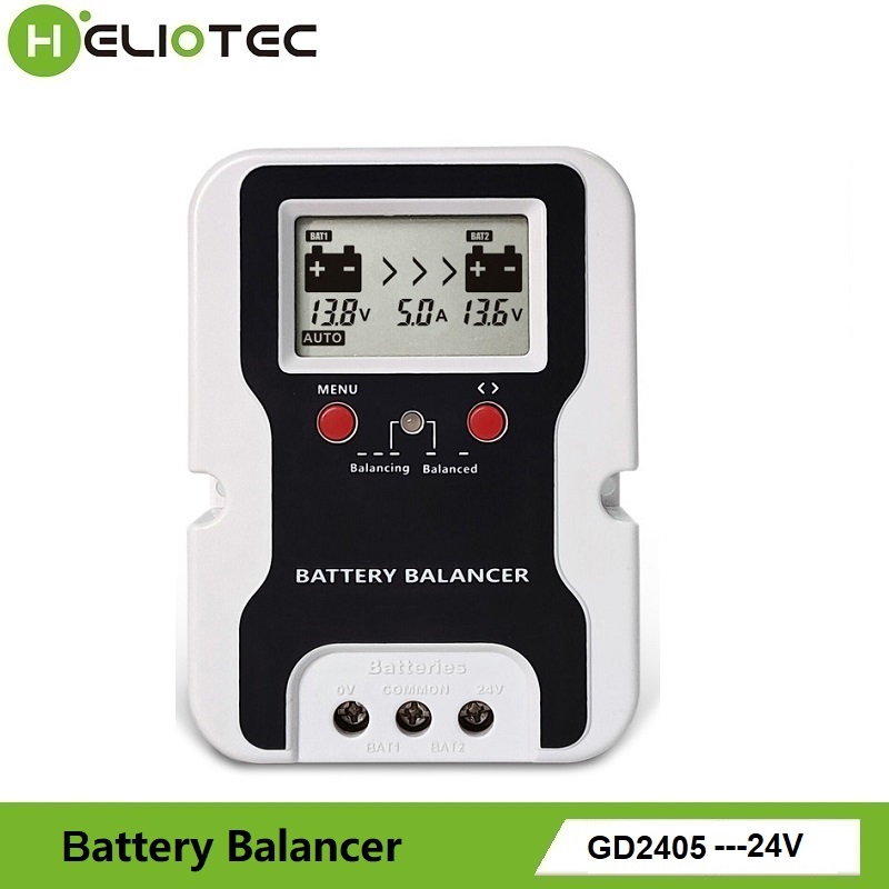 موازن بطارية HELIOTEC بشاشة LE - مراجعة Battery Equalizer Balancer وسعره