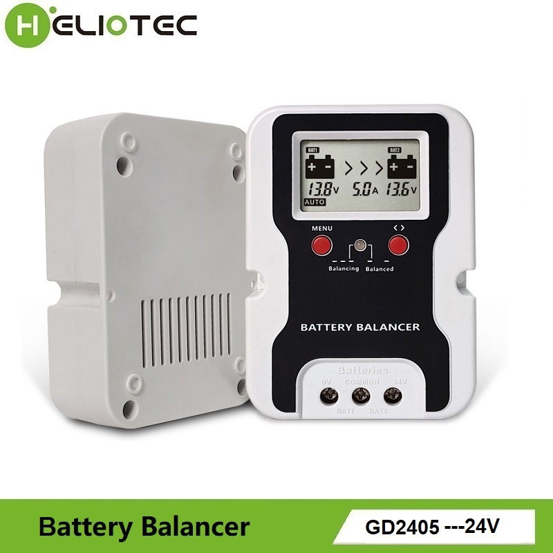 موازن بطارية HELIOTEC بشاشة LE - مراجعة Battery Equalizer Balancer وسعره