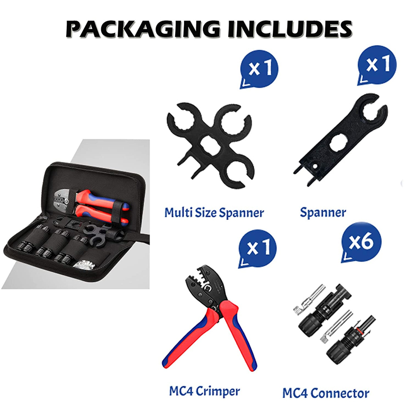 الطاقة الشمسية العقص كماشة أدو - مراجعة Mc4 Crimping Tool وسعره