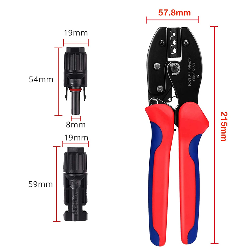 الطاقة الشمسية العقص كماشة أدو - مراجعة Mc4 Crimping Tool وسعره