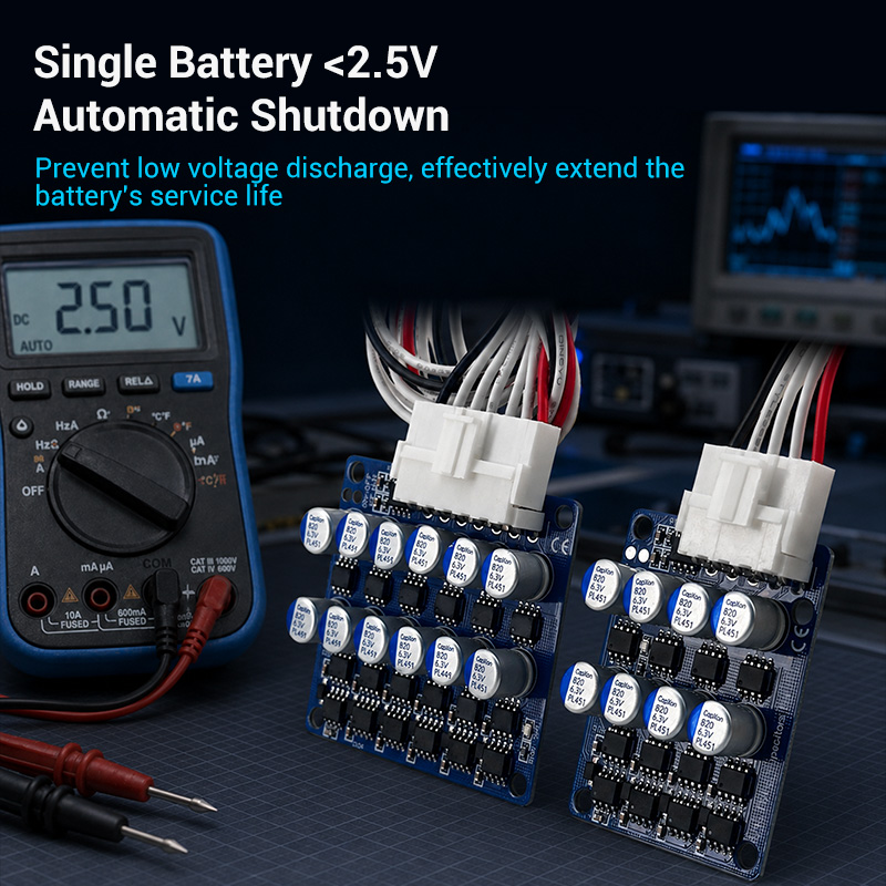 موازن مجموعة كاملة 3A نشط لبطا - مراجعة Battery Equalizer Balancer وسعره