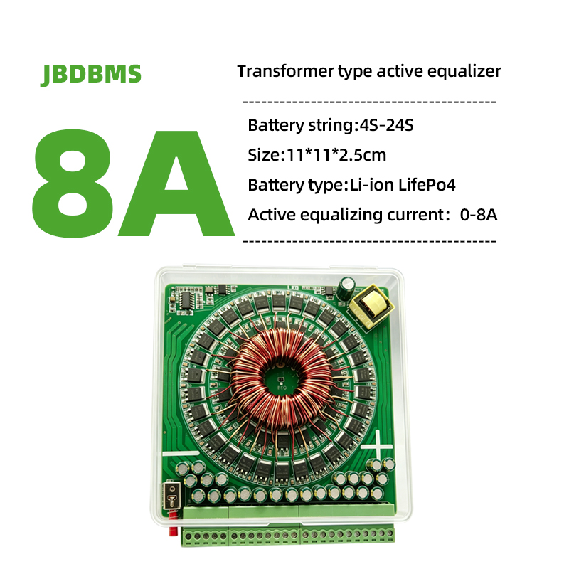 JBDBMS 4-24S 8A: جهاز موازنة و - مراجعة Battery Equalizer Balancer وسعره