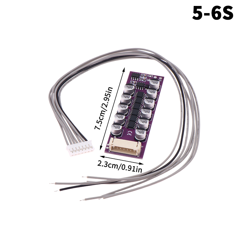 (YY)1 قطعة 1.2A BMS 3S 4S 5S 6 - مراجعة Battery Equalizer Balancer وسعره