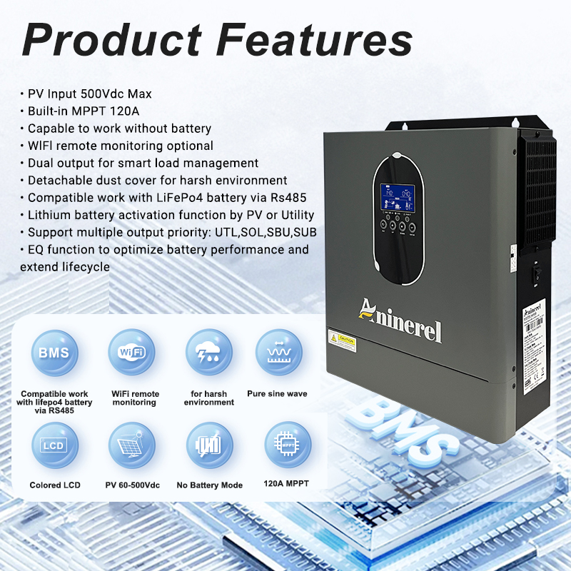 انيريل 4.2 كيلو واط 24 فولت جد - مراجعة Mppt Charge Controller وسعره