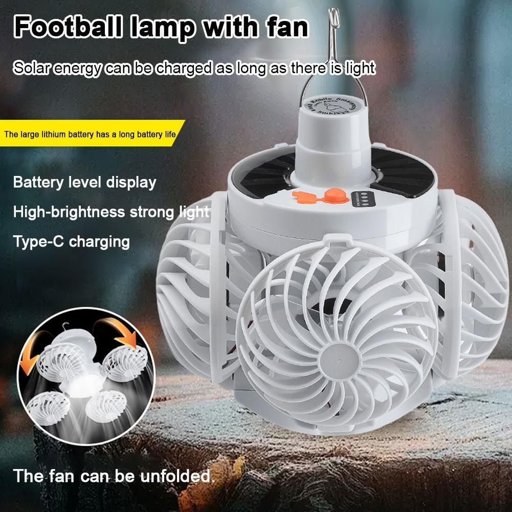 مروحة تخييم تعمل بالطاقة الشمس - مراجعة Renewable Energy Fan وسعره