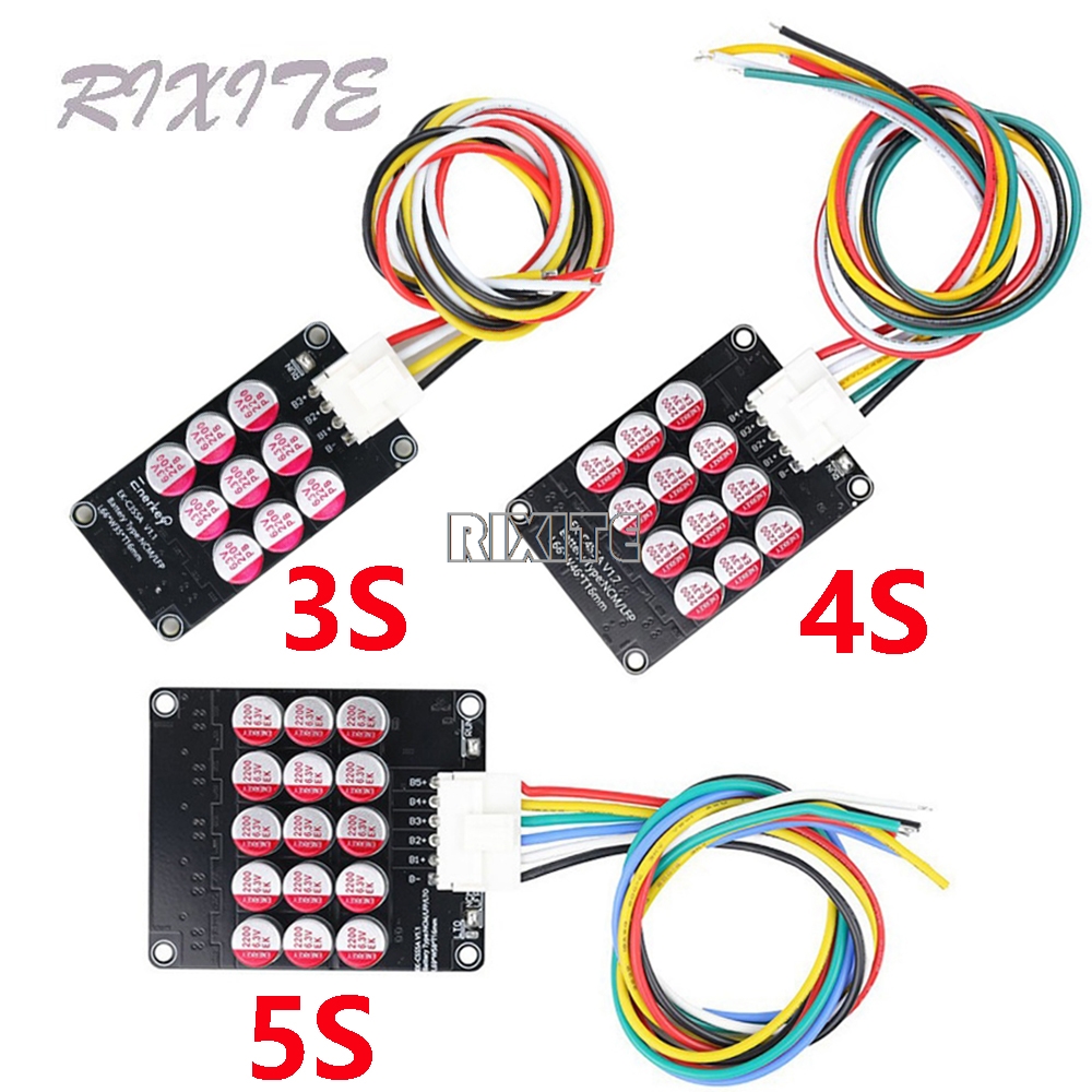 بالجملة موازن نشط BMS 5A 3S 4S - مراجعة Battery Equalizer Balancer وسعره