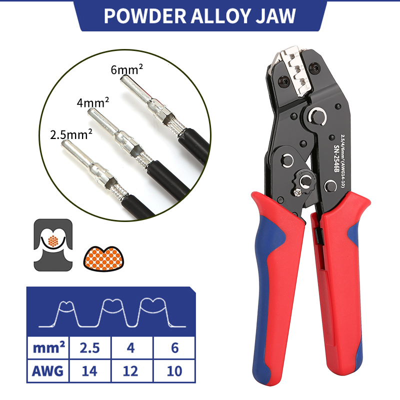 SN-2546B موصلات الطاقة الشمسية - مراجعة Mc4 Crimping Tool وسعره