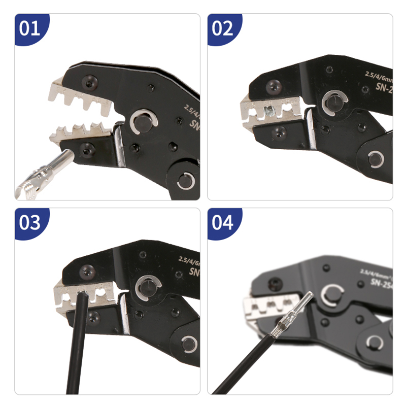 SN-2546B موصلات الطاقة الشمسية - مراجعة Mc4 Crimping Tool وسعره